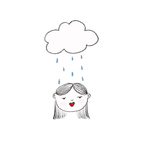 Sad Girl Crying Sticker by Ari Doyle