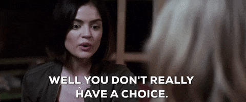 Lucy Hale You Dont Really Have A Choice GIF by Truth or Dare
