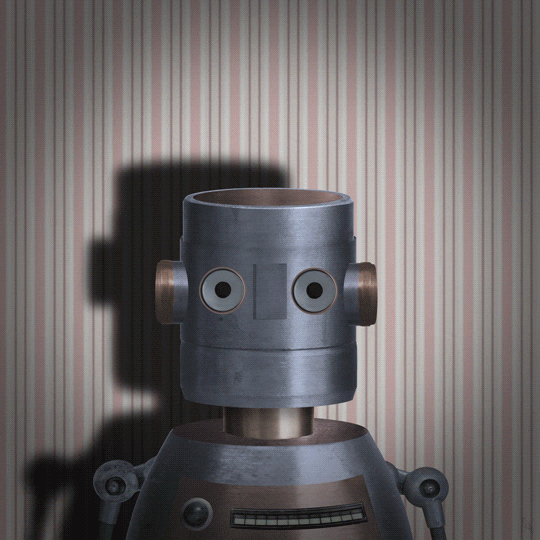 Art Robot GIF by Colin Raff