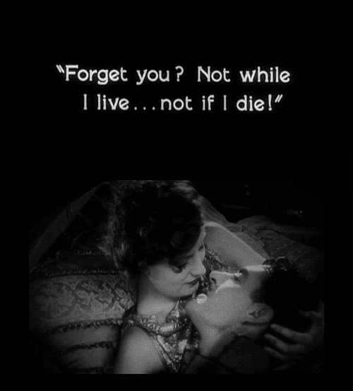 Silent Film Kiss GIF