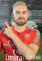 aaron ramsey hello GIF by Arsenal