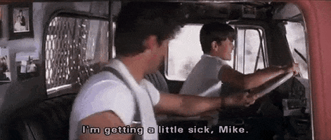 sylvester stallone motion sickness GIF by Warner Archive