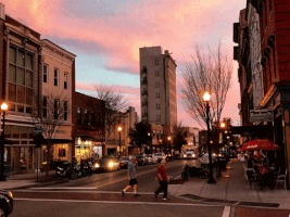cityofwilm front st. at dusk GIF