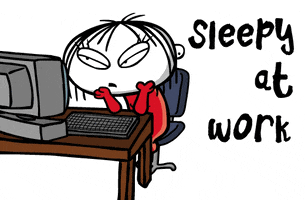 tired work GIF by Phizz