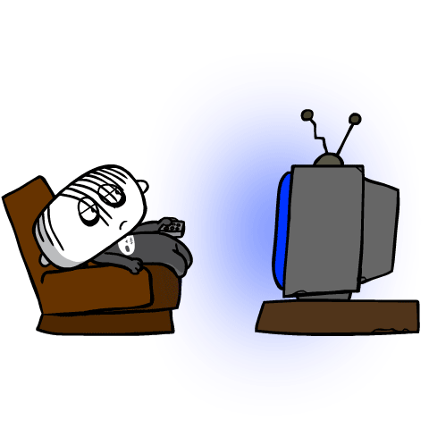 Bored Television GIF by Phizz - Find & Share on GIPHY
