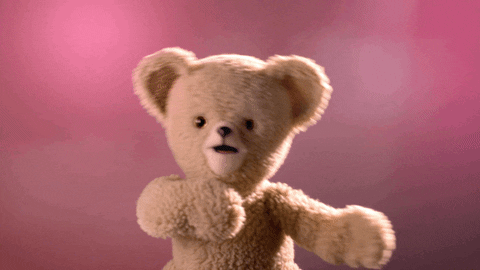 Image result for teddy bears fighting gif