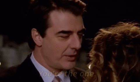 Carrie Bradshaw Youre The One GIF - Find & Share on GIPHY