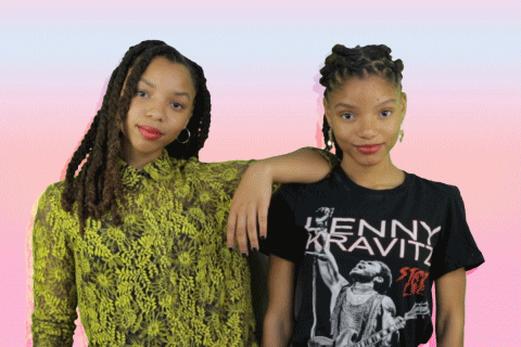 black girl magic mic drop GIF by Chloe x Halle