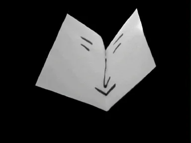 paper happy face GIF