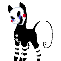 Ghostgrrl fnaf Sticker