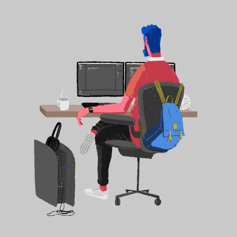 Animation Working Hard GIF by Rafael