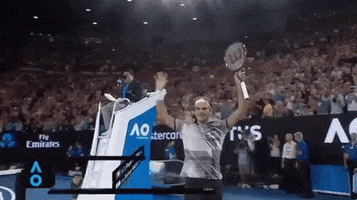 Roger Federer Tennis GIF by Australian Open