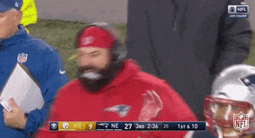 New England Patriots Coach GIF by NFL