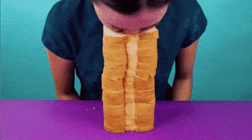bread lol GIF by LAZY MOM