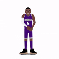 Sacramento Kings Basketball GIF by SportsManias