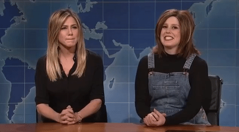 Jennifer Aniston Idk GIF by Saturday Night Live