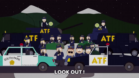 South Park shot by police