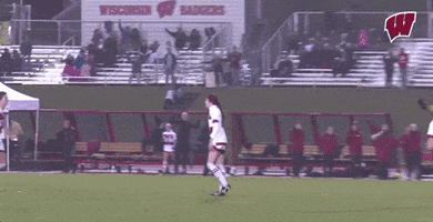 Happy Womens Soccer GIF by Wisconsin Badgers