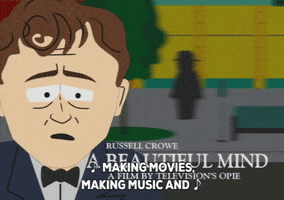 russel crowe celebrity GIF by South Park 
