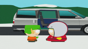 eric cartman shuttle GIF by South Park 