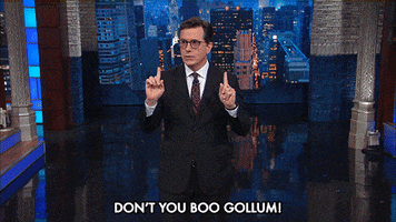 stephen colbert boo GIF by The Late Show With Stephen Colbert