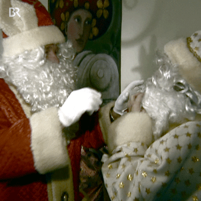 Santa Claus Help GIF by Bayerischer Rundfunk
