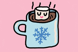 Hot Chocolate Winter GIF by GIPHY Studios Originals