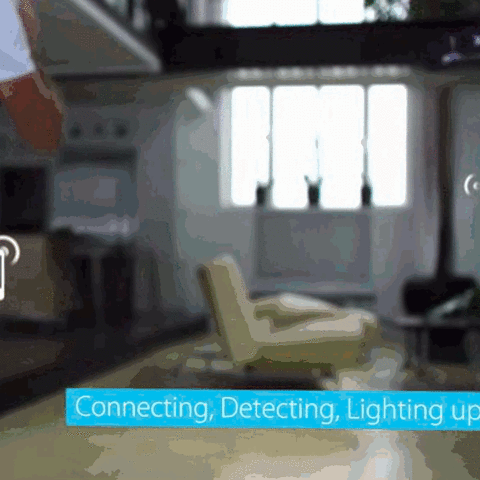 Connected Lighting Proximity Detection GIF by AwoX