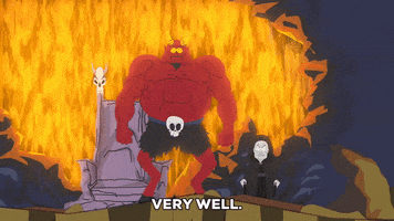 fire devil GIF by South Park