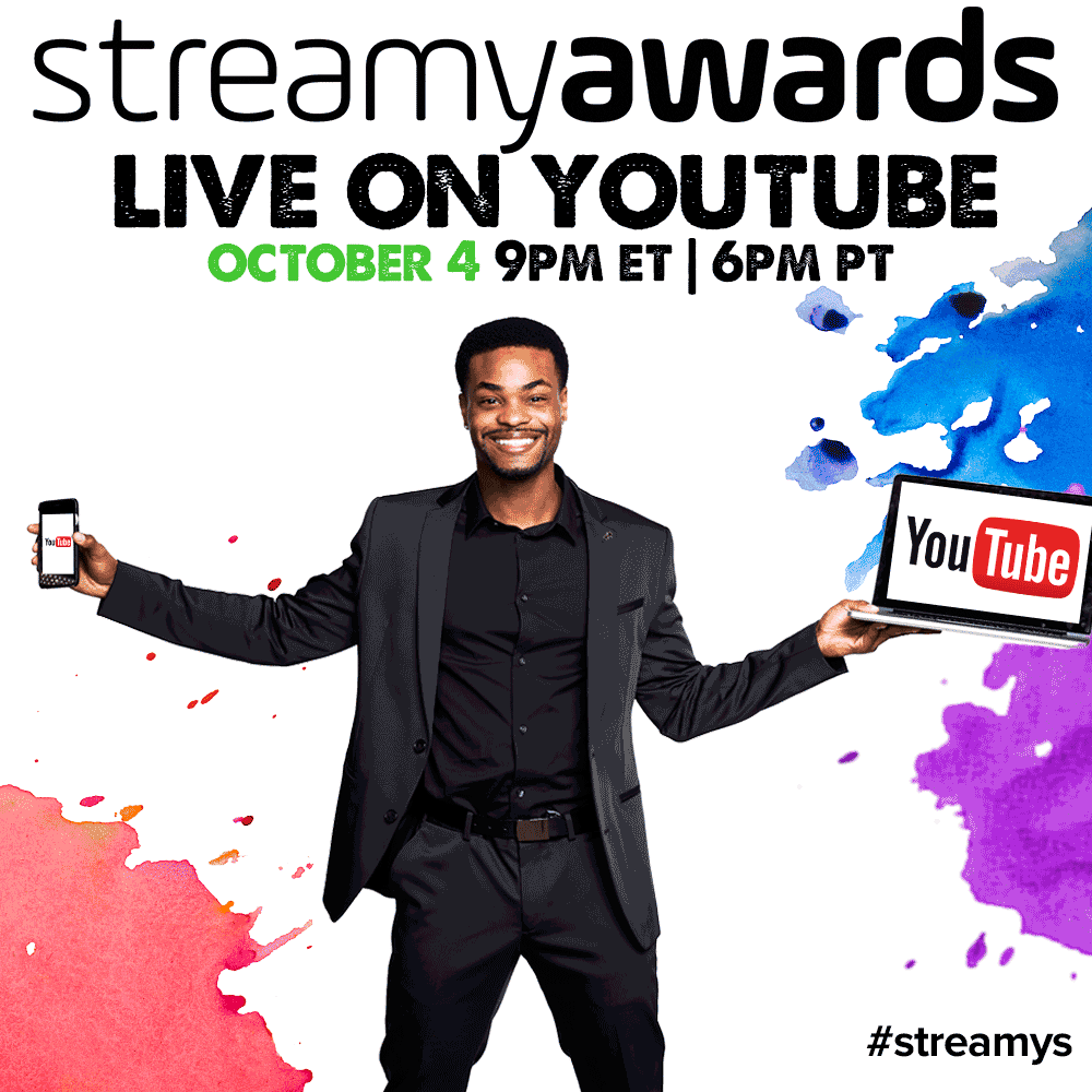 Youtube GIF by The Streamy Awards Find & Share on GIPHY
