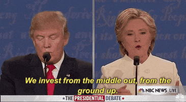 hillary clinton we invest from the middle out from the ground up GIF by Election 2016