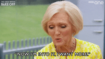 now im into it great british bake off GIF by BBC