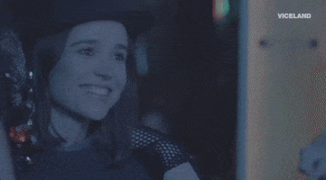 lesbians smile GIF by GAYCATION with Ellen Page and Ian Daniel