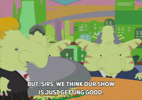 happy aliens GIF by South Park 