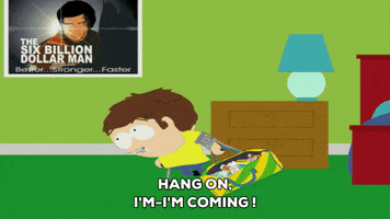hang on jimmy valmer GIF by South Park 