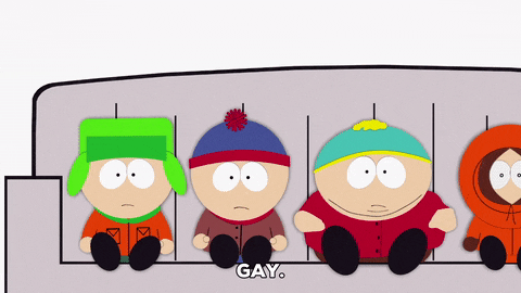 eric cartman gay GIF by South Park - Find & Share on GIPHY
