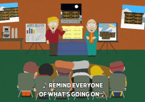 teacher lesson GIF by South Park 