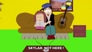 shelly on the couch GIF by South Park 