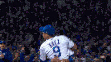 chicago cubs hug GIF by MLB