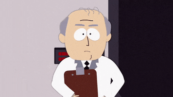 doctor staring GIF by South Park 