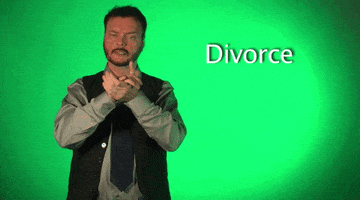 sign language divorce GIF by Sign with Robert