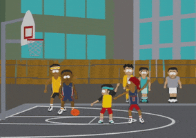 basketball players GIF by South Park 