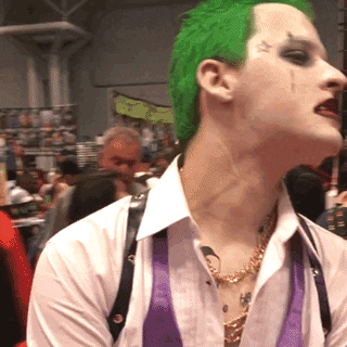 suicide squad joker GIF by New York Comic Con