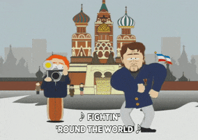 russell crowe GIF by South Park 