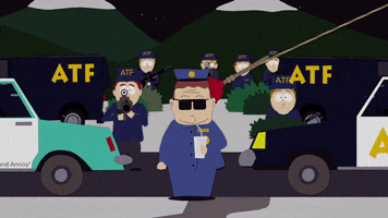 butters stotch gun GIF by South Park 