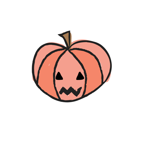 zoofold logo halloween fox pumpkin GIF