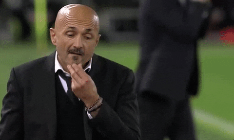 Luciano Spalletti Reaction GIF by AS Roma - Find & Share on GIPHY