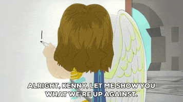 drawing jesus GIF by South Park 