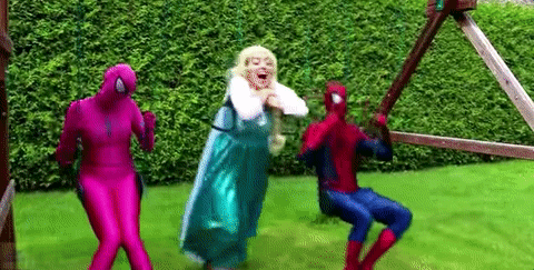 Spiderman GIF by Webs & Tiaras - Find & Share on GIPHY