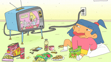 Animation Eating GIF by Andrea Reyes
